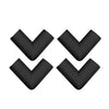 Safe-O-Kid Set of 16 Corner L Shaped Corner Guards for Kids safety- Black-Small - Distacart