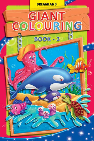 Dreamland Giant Colouring Book - 2 - Distacart