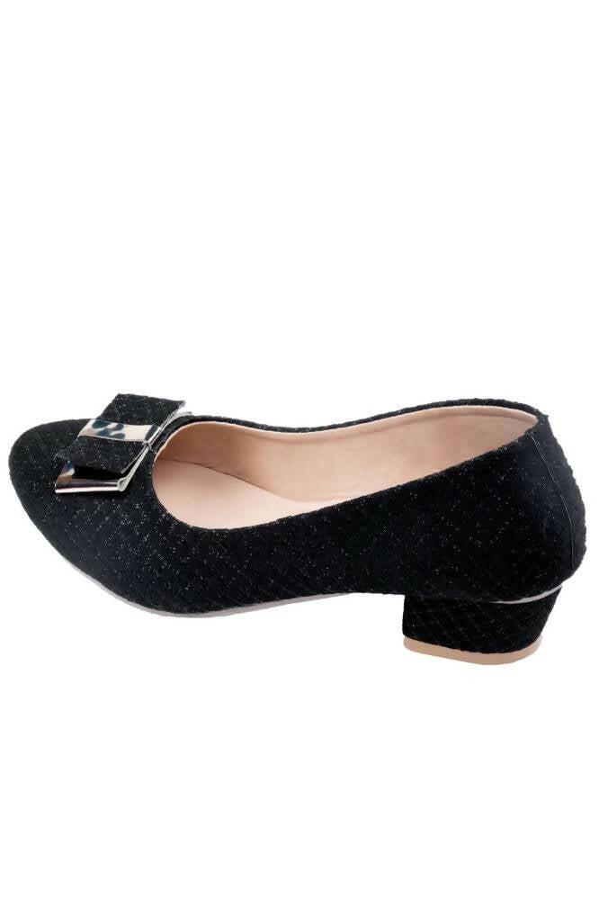 Tiny Bugs Girls Party Wear Ballerinas - Black - Distacart