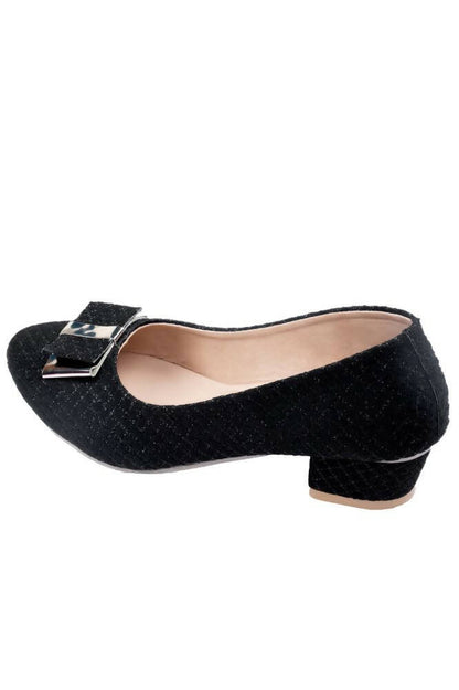 Tiny Bugs Girls Party Wear Ballerinas - Black - Distacart