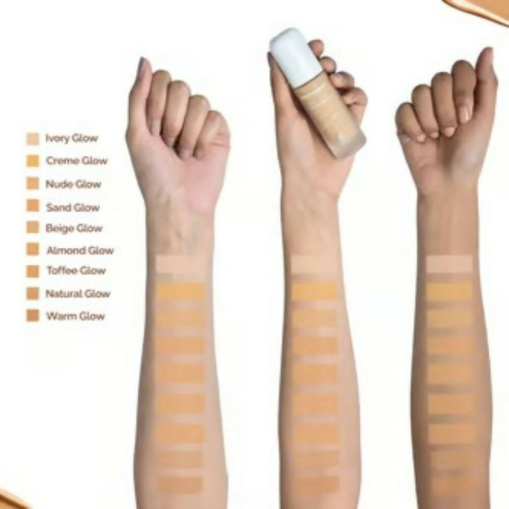 Mamaearth Glow Serum Foundation-Natural Glow - Distacart