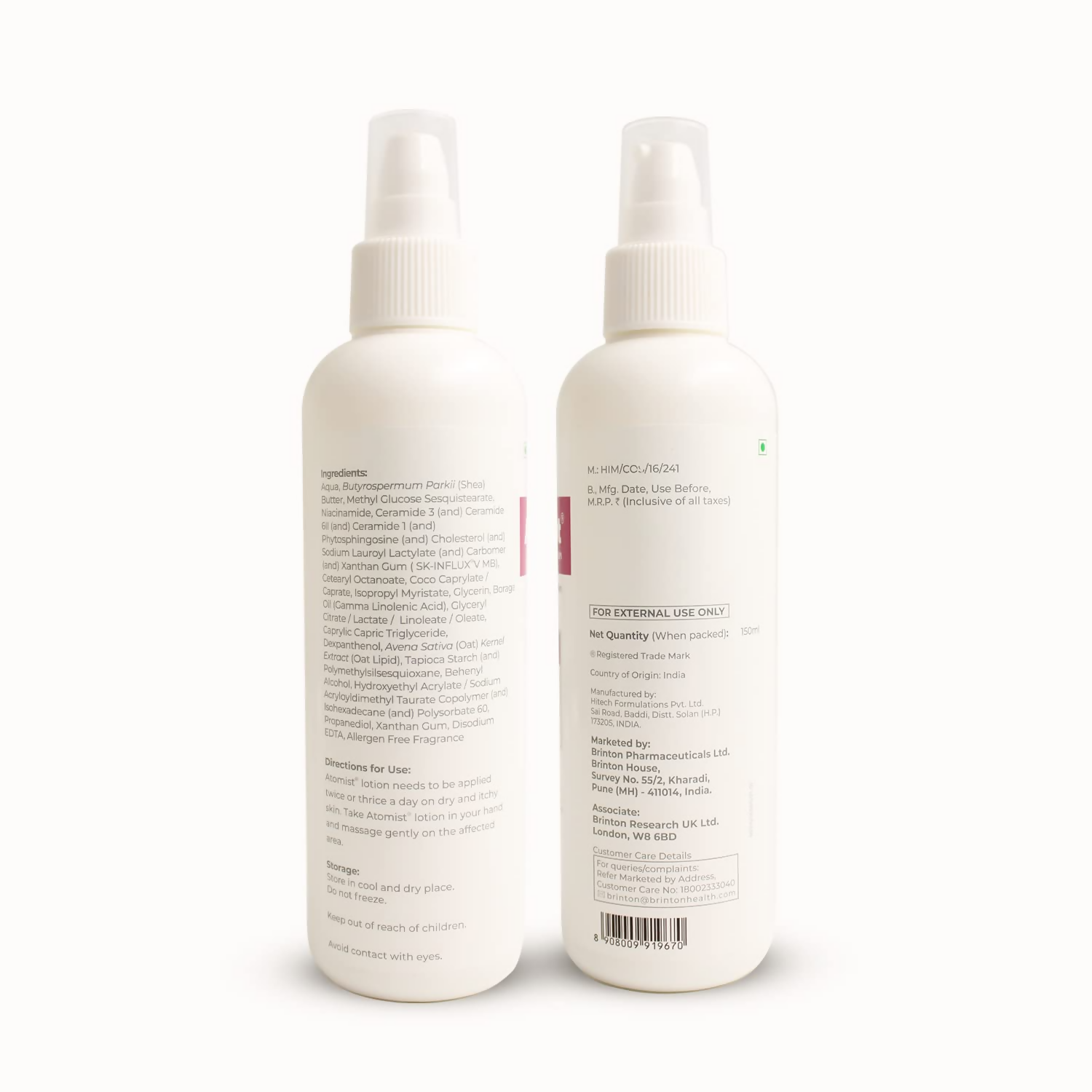 Brinton Atomist Lotion - Distacart