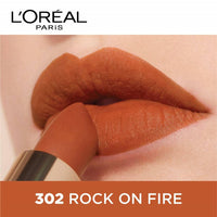 Thumbnail for L'Oreal Paris Color Riche Moist Matte Lipstick - 302 Rock on Fire - Distacart