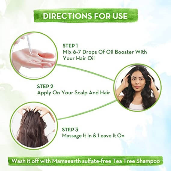 Mamaearth Tea Tree Hair Oil Booster For Dandruff Free Hair
