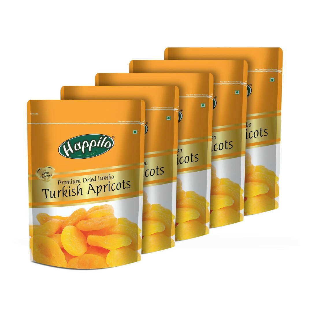 Happilo Premium Dried Turkish Apricots - Distacart