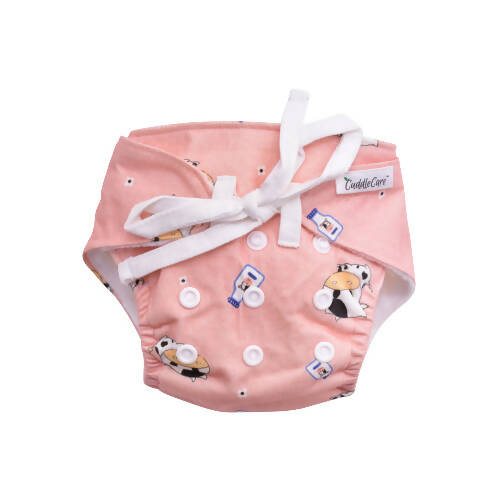 Cuddle Care Baby Moo New Born Baby Diapers (Pack of 2) - Distacart