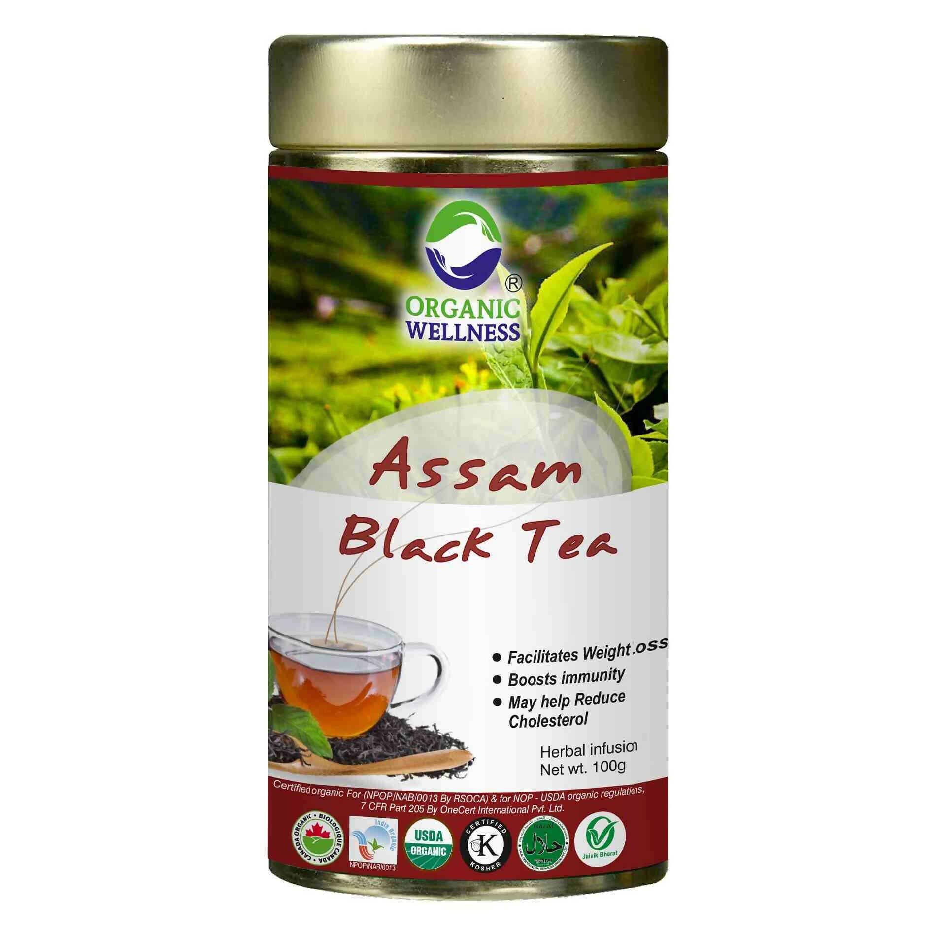 Organic Wellness Assam Black Tea - Distacart