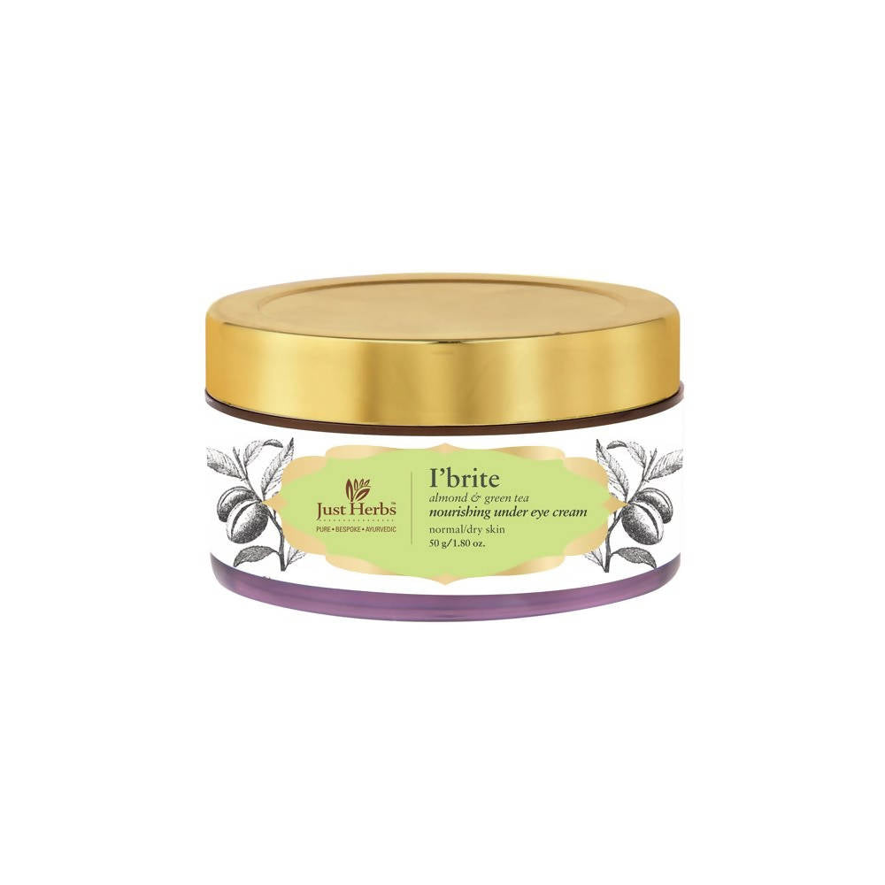 Just Herbs I'brite Almond & Green Tea Nourishing Under Eye Cream