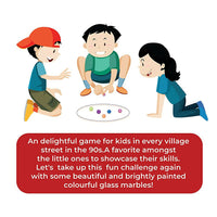 Thumbnail for Desi Toys Collectible Marble Game Set / Goli / Kanche Game Set - Distacart