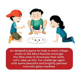 Desi Toys Collectible Marble Game Set / Goli / Kanche Game Set - Distacart