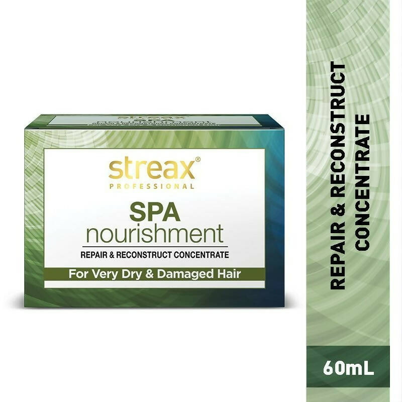 Streax Professional SPA Nourishment Repair & Reconstruct Concentrate - Distacart