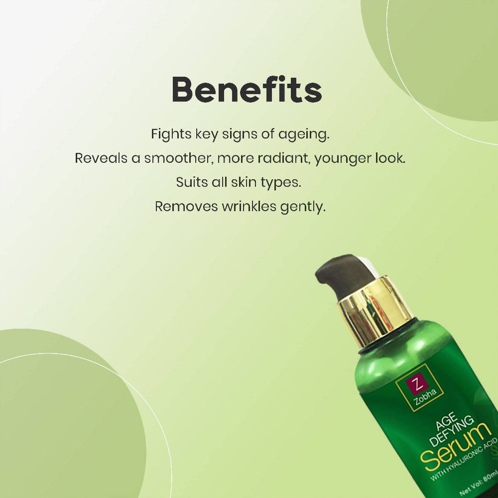 Zobha Age Defying Serum Benefits
