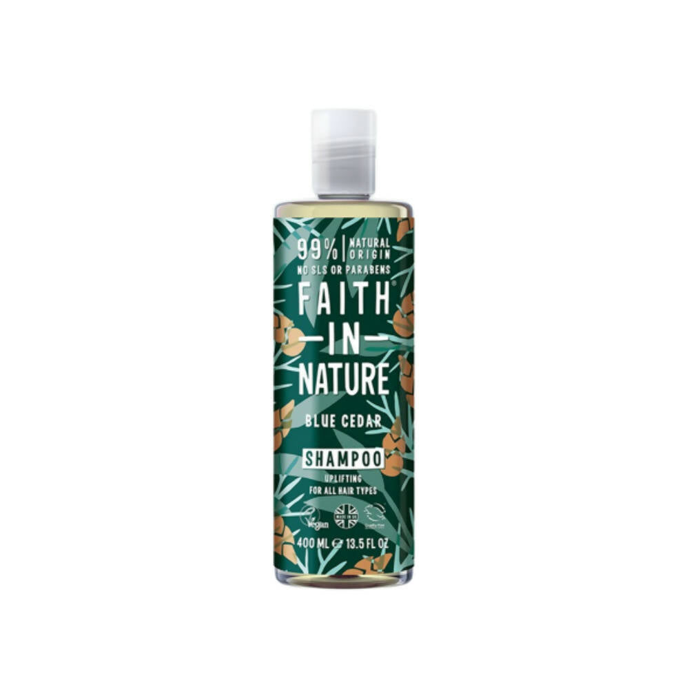Faith In Nature Blue Cedar Shampoo - Distacart