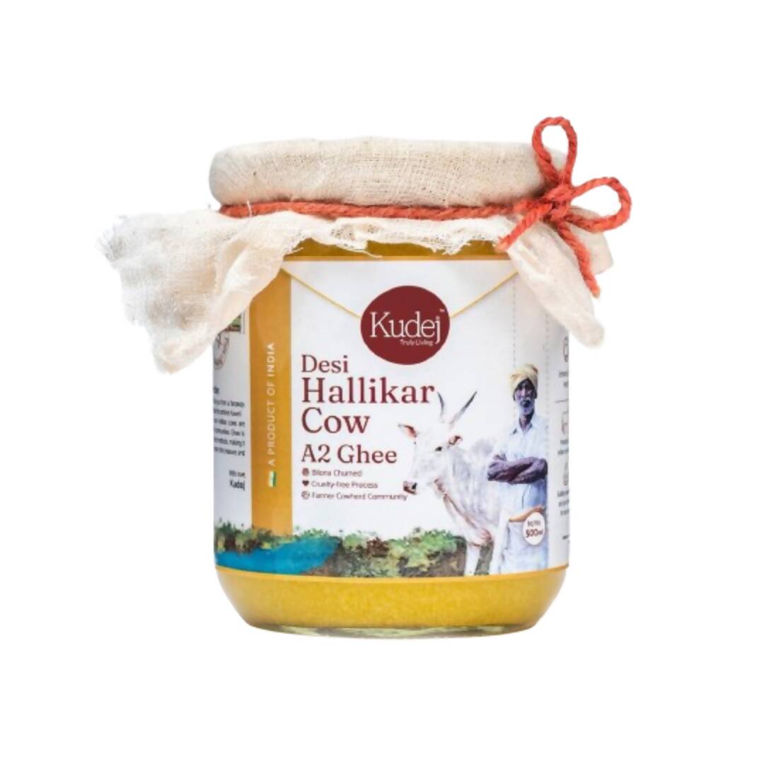 Kudej Desi Hallikar Cow A2 Ghee - Distacart