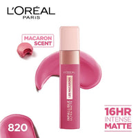 Thumbnail for L'Oreal Paris Infallible Ultra Matte Liquid Lipstick Les Macarons - 820 Praline Of Paris - Distacart