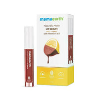 Thumbnail for Mamaearth Naturally Matte Lip Serum / Caramel Nude