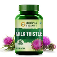Thumbnail for Milk Thistle, Liver Detox: 120 Vegetarian Capsules