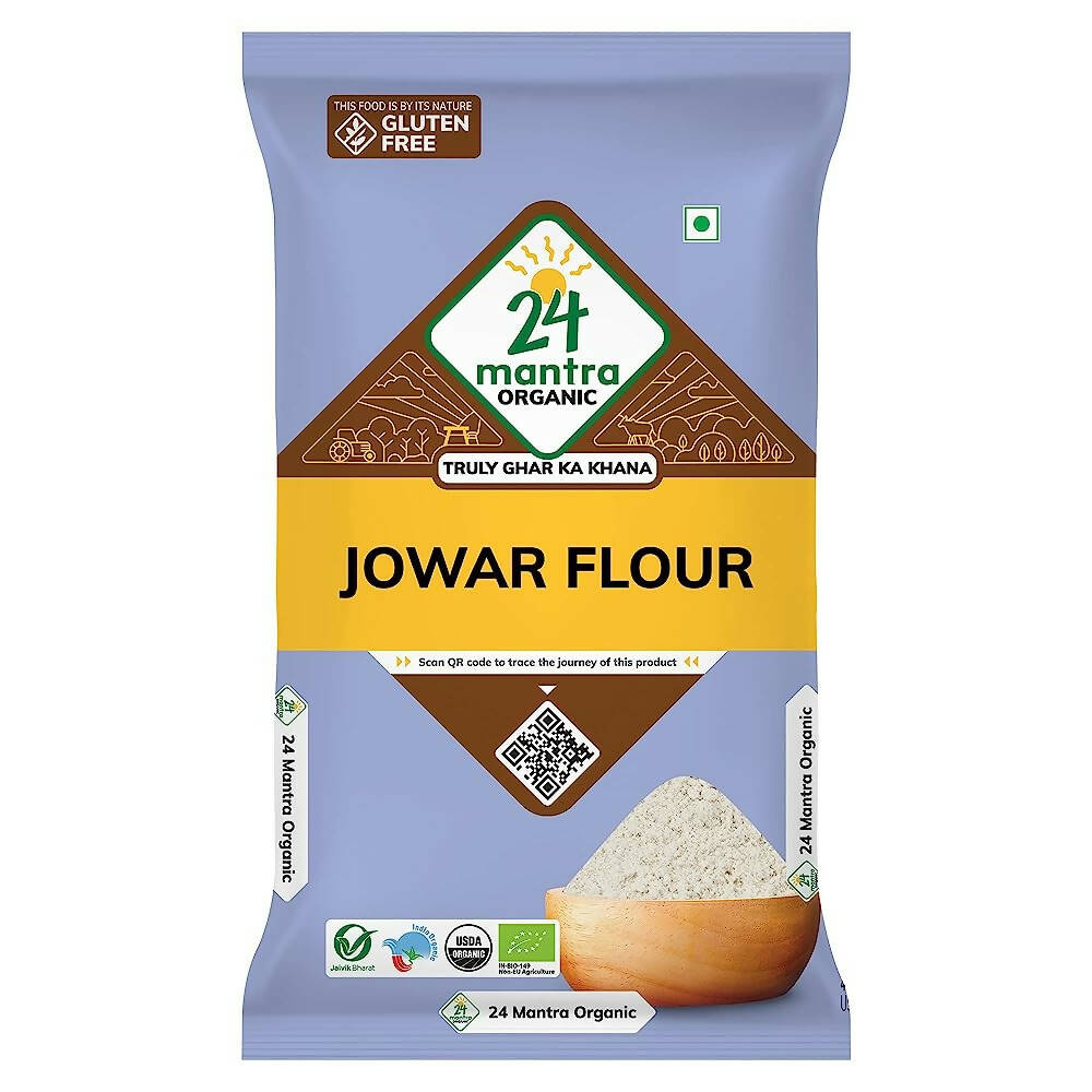24 Mantra Organic Jowar Flour - Distacart