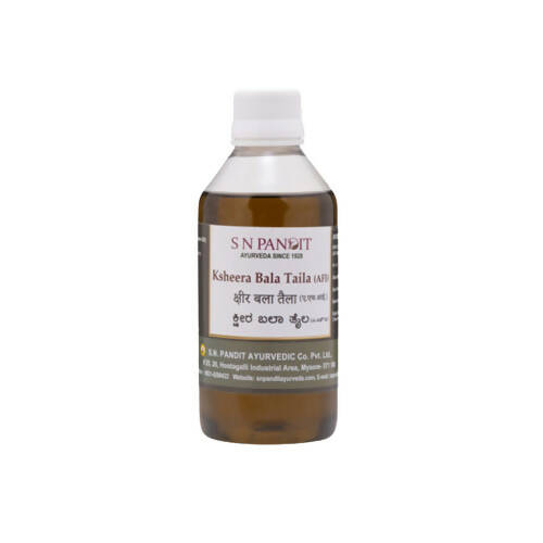 S N Pandit Ayurveda Ksheera Bala Taila - Distacart