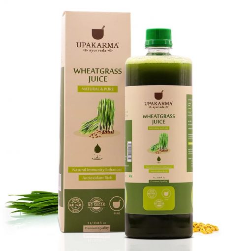 Upakarma Ayurveda Natural and Pure Wheatgrass Juice