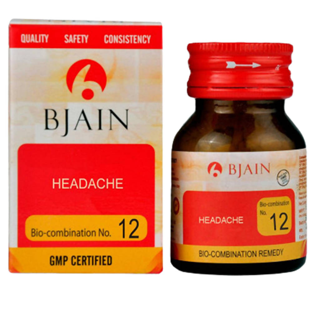 Bjain Homeopathy Bio Combination No.12 Tablet - Distacart