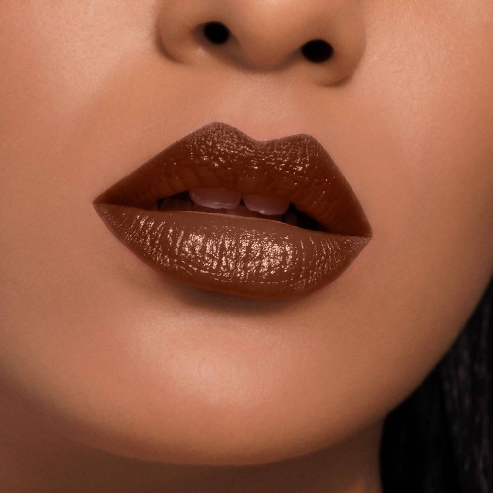 MyGlamm Manish Malhotra Soft Matte Lipstick - Cocoa Butter (4gm)