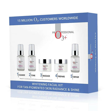 Professional O3+ Whitening Facial Kit for Tan-Pigmented Skin - Distacart