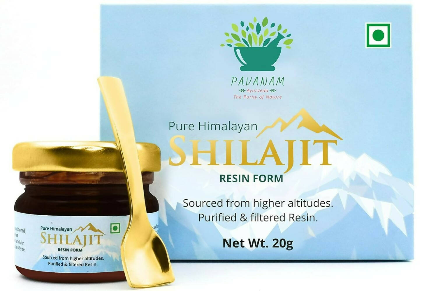 Pavanam Ayurveda Pure Himalayan Sj Resin Form - Distacart