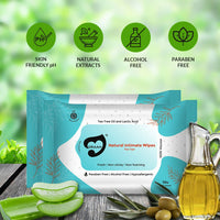 Thumbnail for Oraah PCOS PCOD Care Combo (Kahwa Tea, Hair Removal Cream & Intimate Wipes) - Distacart