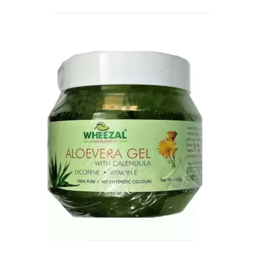 Wheezal Aloevera Gel with Calendula - Distacart