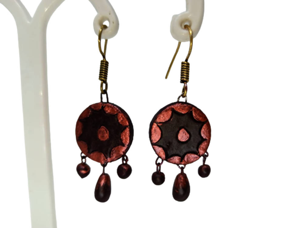 Terracotta Beautiful Boho Style Hangings With Drops