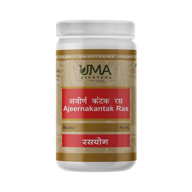 Uma Ayurveda Ajeernkantak Ras Tablets - Distacart