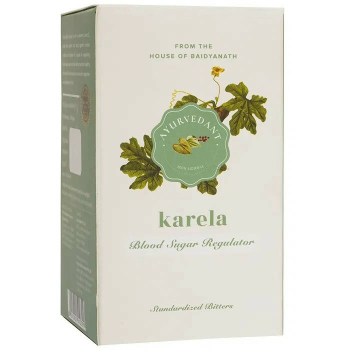 Baidyanath Jhansi Ayurvedant Karela Capsules - Distacart