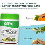 Thumbnail for OZiva Plant Based Bettr.D3K2+ Capsules