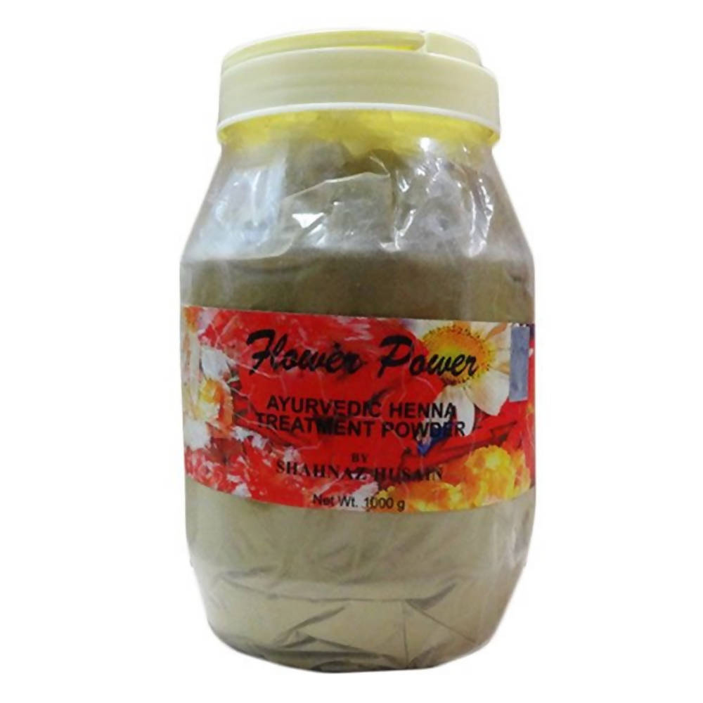 Shahnaz Husain Flower Power Ayurvedic Henna Treatment Powder