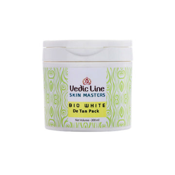 Vedic Line Skin Masters Bio White De Tan Face Pack - Distacart