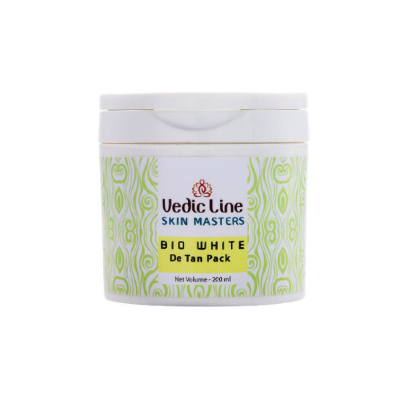 Vedic Line Skin Masters Bio White De Tan Face Pack - Distacart