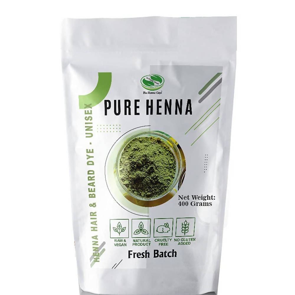 The Henna Guys Pure Henna Powder For Hair Dye / Color - Distacart