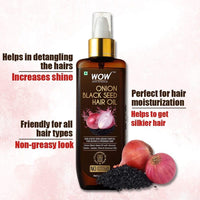 Thumbnail for Wow Skin Science Onion Black Seed Hair Oil 