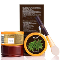 Thumbnail for Wow Skin Science Anti-Acne Neem & Tea Tree Clay Face Mask Ingredients 