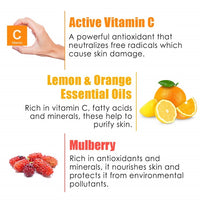 Thumbnail for Wow Skin Science Brightening Vitamin C Foaming Face Wash Ingredients