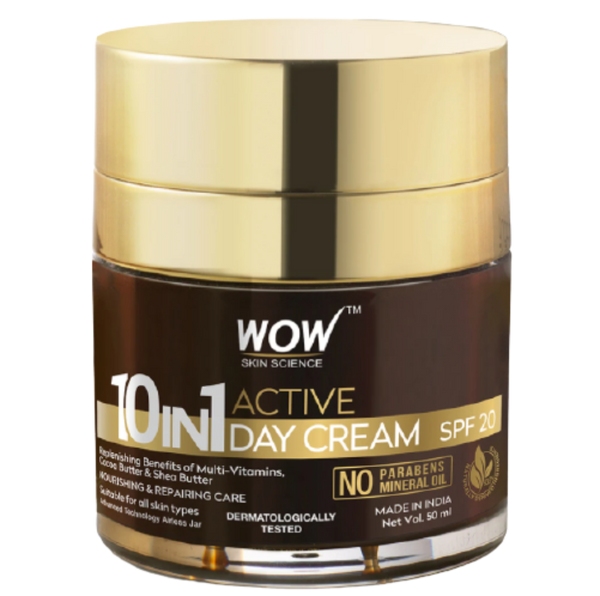 Wow Skin Science 10 in 1 Active Day Cream SPF 20