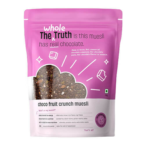 The Whole Truth Choco Fruit Crunch Muesli - Distacart