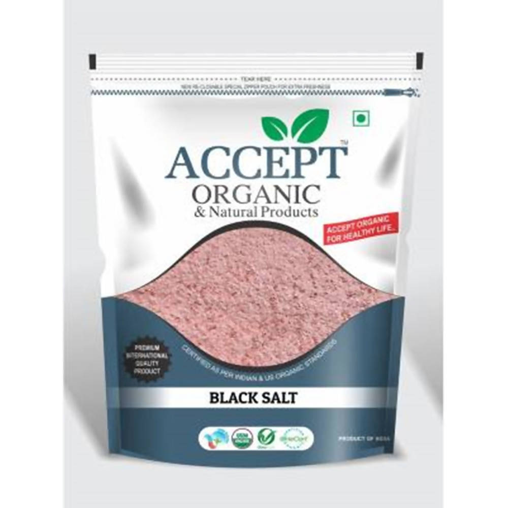 Accept Organic & Natural Products Black Salt
