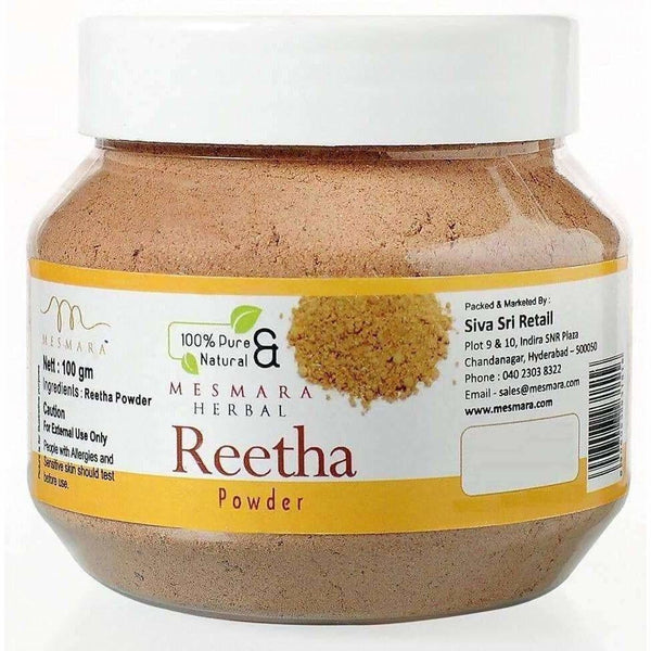 Mesmara Herbal Reetha Powder (100gm) - Distacart