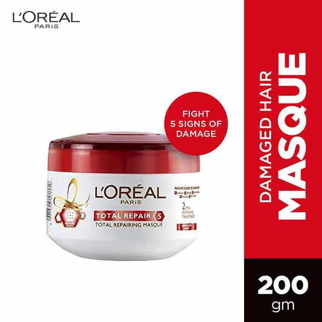 L'Oreal Paris Total Repair 5 Total Repairing Masque - Distacart