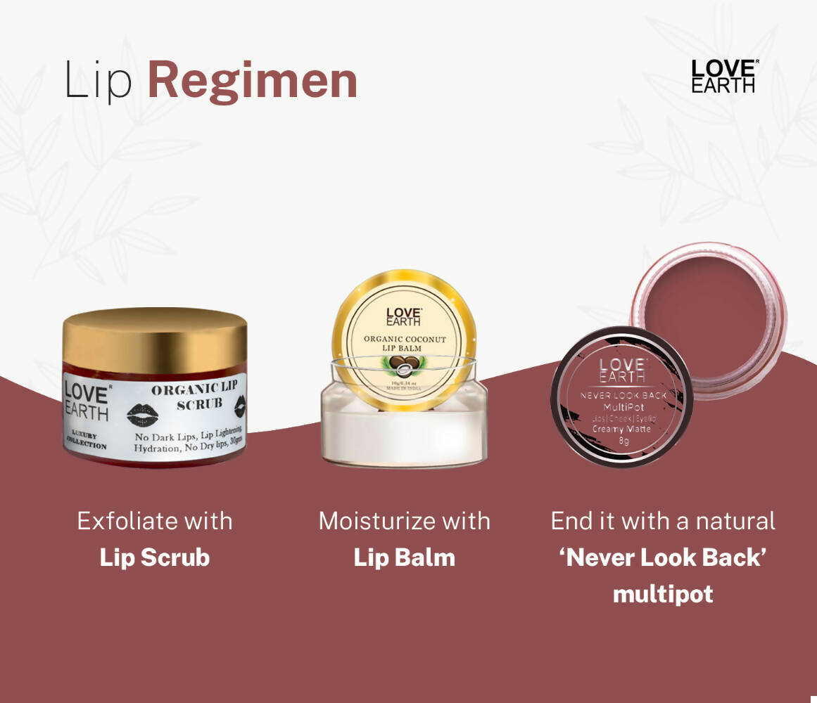Love Earth Lip Tint & Cheek Tint Multipot - Never Look Back - Distacart