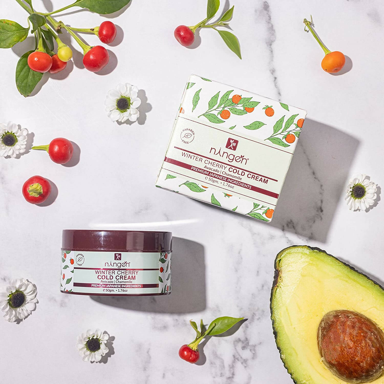 Ningen Winter Cherry Cold Cream - Distacart