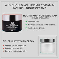 Thumbnail for House Of Beauty Multivitamin Nourish Night Cream With Revinage For Face - Distacart