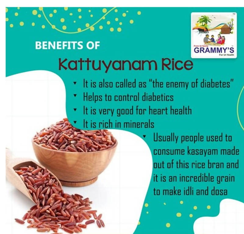 Grammy's Kattu Yanam Rice - Distacart